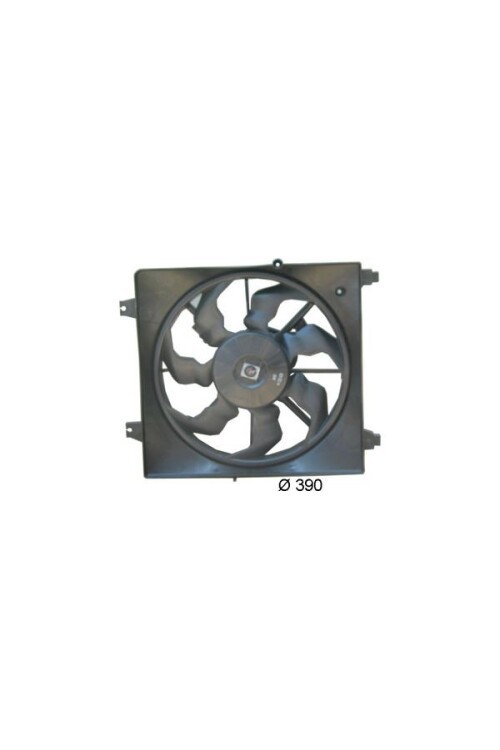 Kühlmittelkühler-/Kondensator-Lüfter HYUNDAI SANTA FE