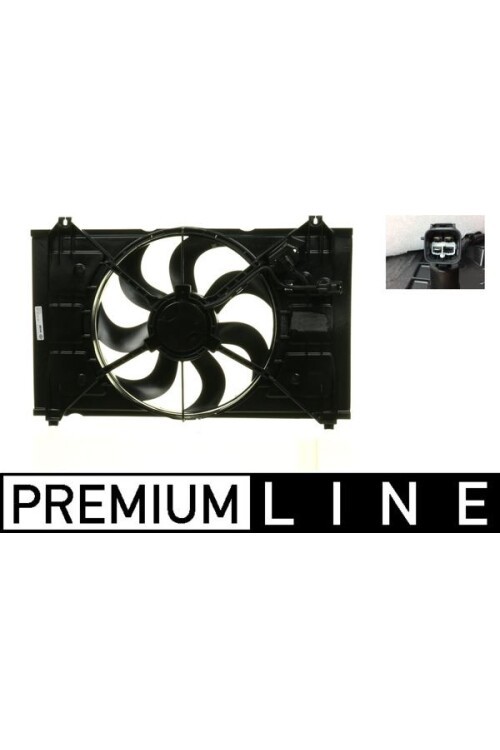 Kühlmittelkühler-/Kondensator-Lüfter KIA RIO