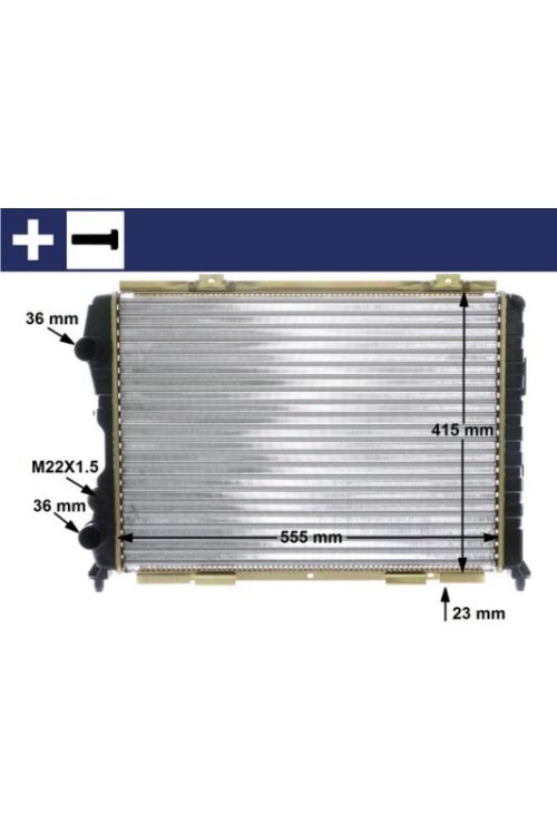 Kühlmittelkühler ALFA ROMEO GTV 95-