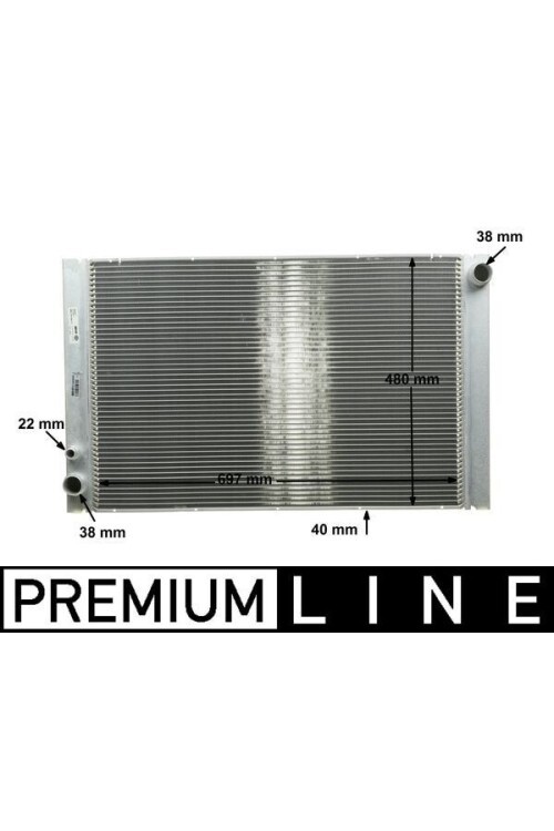 Kühlmittelkühler AUDI A8