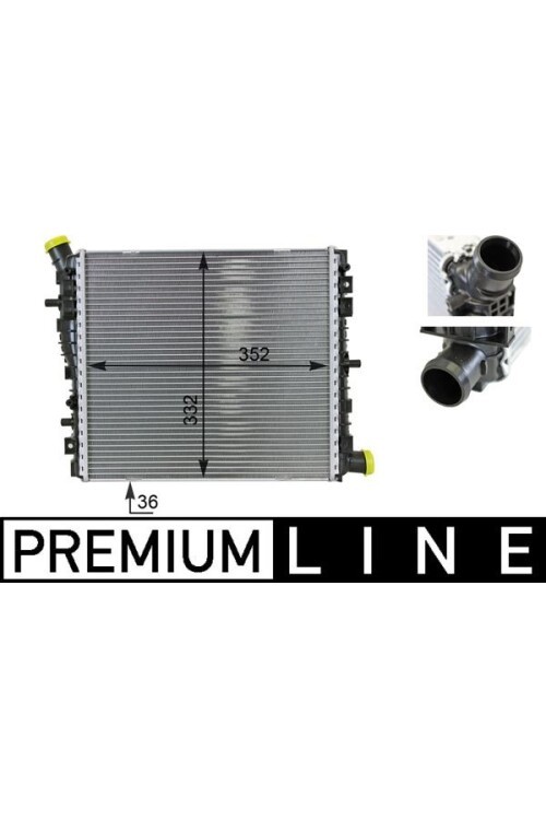 Kühlmittelkühler AUDI R8