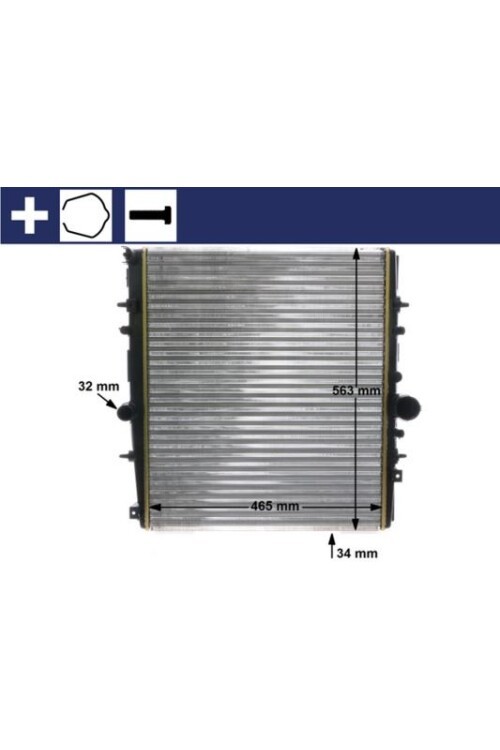 Kühlmittelkühler CITROEN C 8