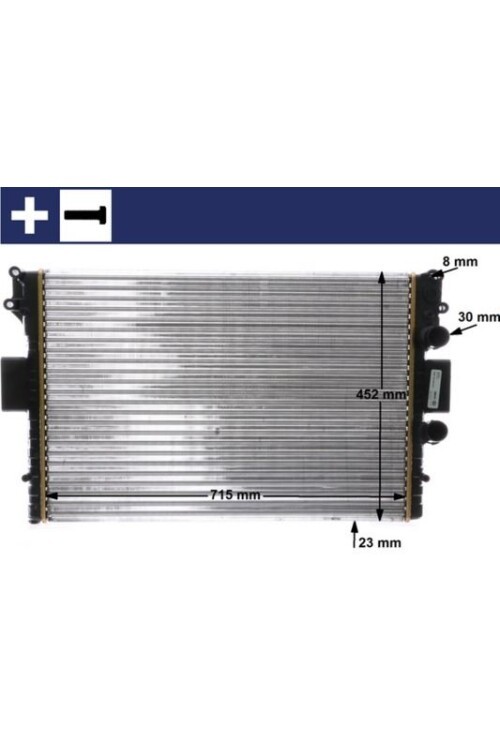Kühlmittelkühler FIAT DAILY 2.8 D