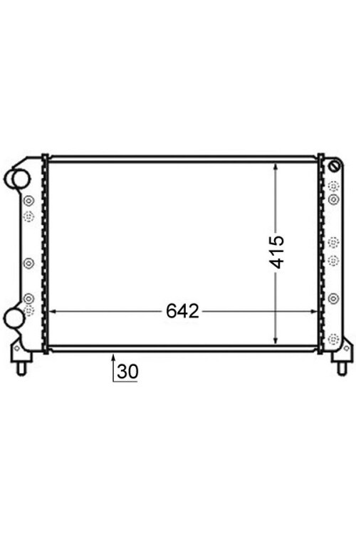 Kühlmittelkühler FIAT DOBLO