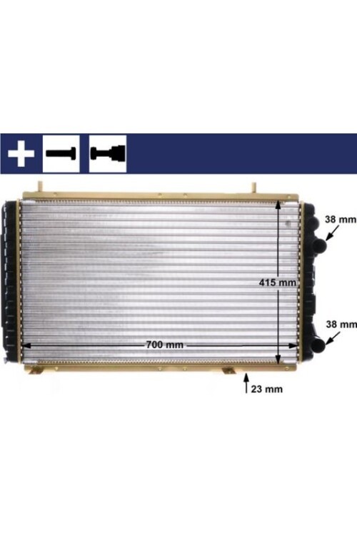 Kühlmittelkühler FIAT DUCATO II