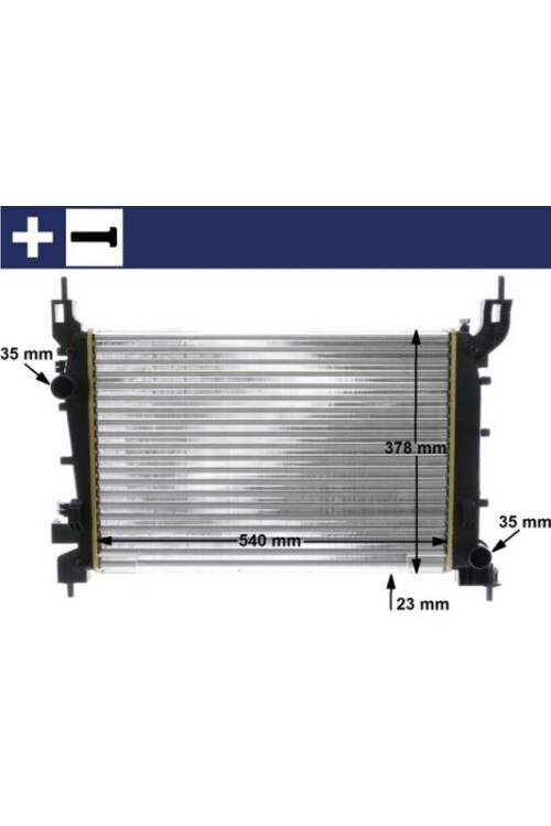 Kühlmittelkühler FIAT LINEA 1.4 MPI
