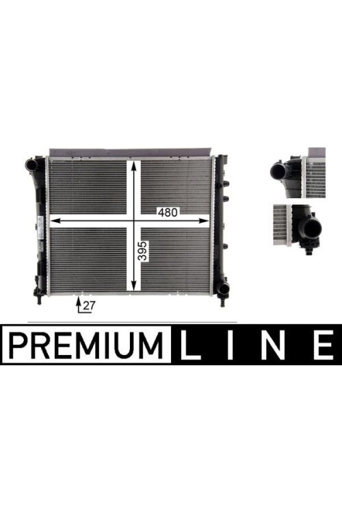 Kühlmittelkühler FIAT PANDA 4X4