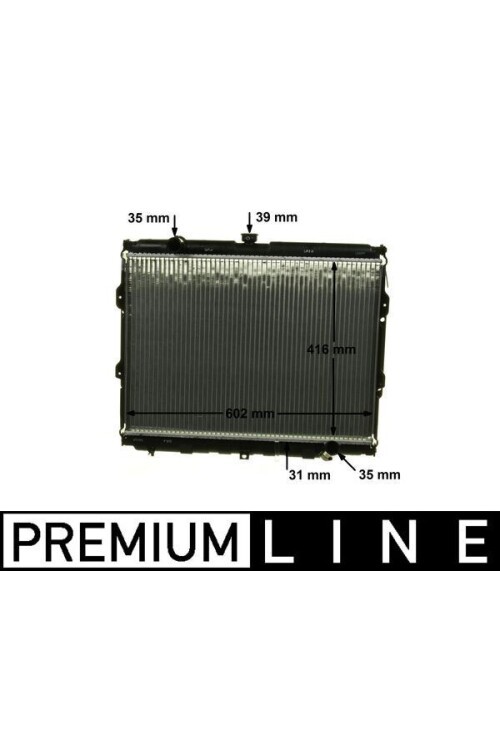 Kühlmittelkühler HYUNDAI GALLOPER