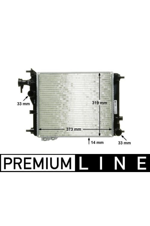 Kühlmittelkühler HYUNDAI GETZ