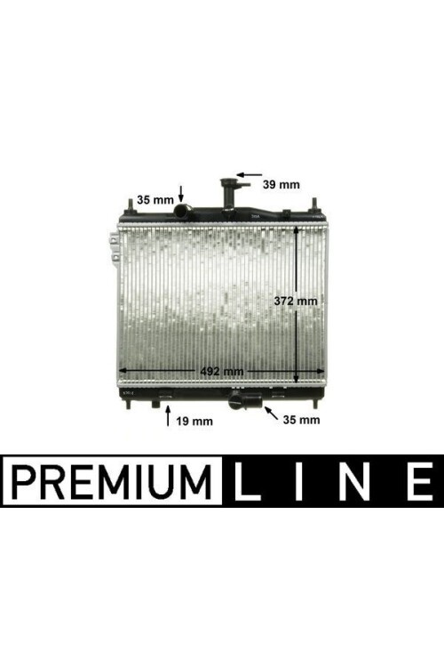 Kühlmittelkühler HYUNDAI GETZ