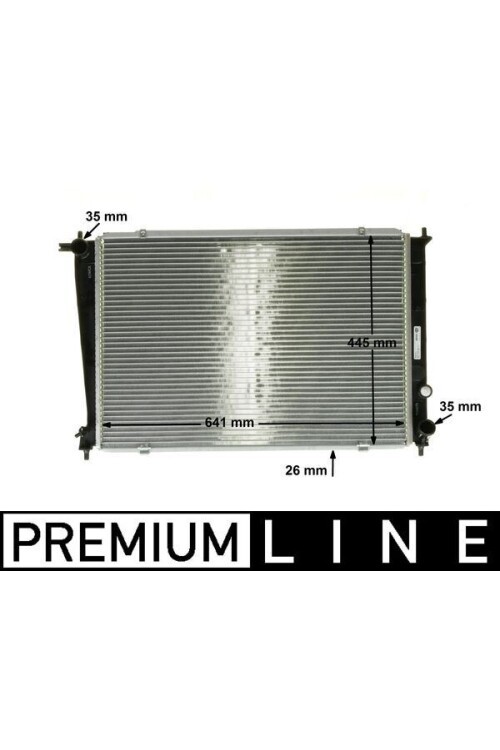 Kühlmittelkühler HYUNDAI H-1 97-