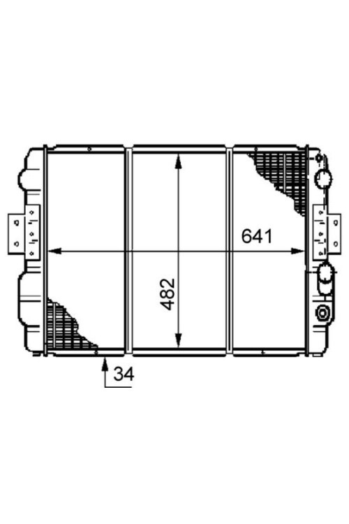 Kühlmittelkühler IVECO DAILY
