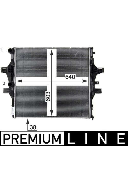 Kühlmittelkühler IVECO DAILY