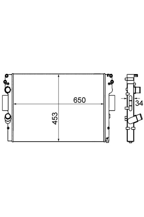 Kühlmittelkühler IVECO DAILY 3.0 2006-