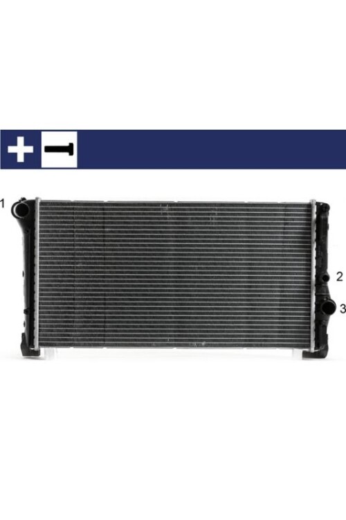 Kühlmittelkühler LANCIA MUSA 1.3