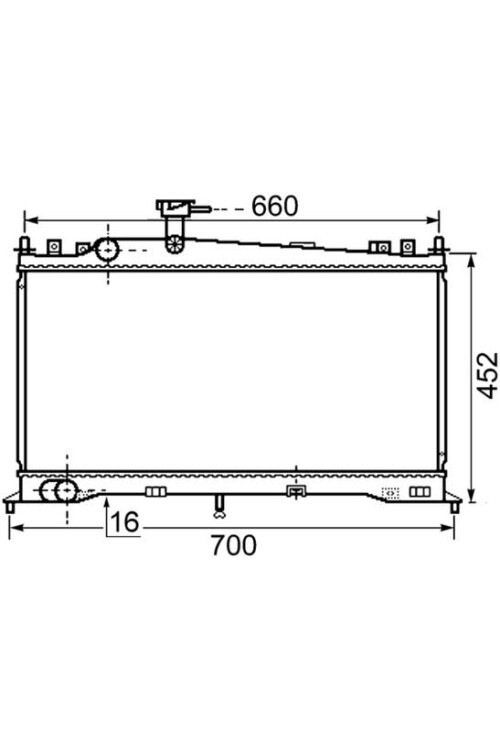 Kühlmittelkühler MAZDA 6