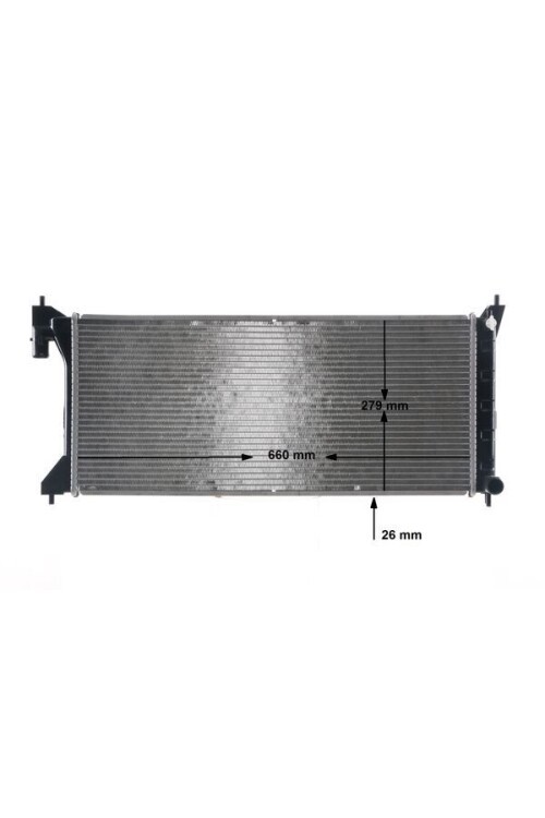 Kühlmittelkühler OPEL AGILA 1.3 CDTI 04-