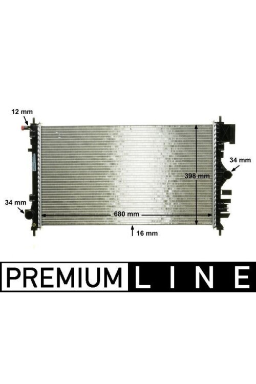 Kühlmittelkühler OPEL INSIGNIA