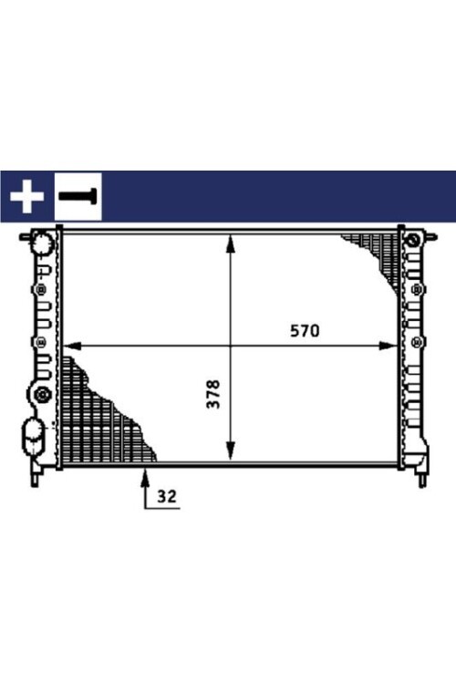 Kühlmittelkühler RENAULT 19