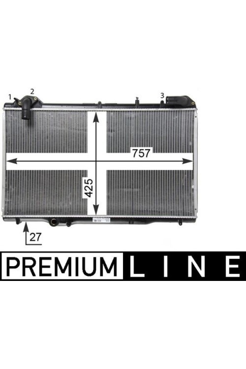 Kühlmittelkühler RENAULT ESPACE III 96-02