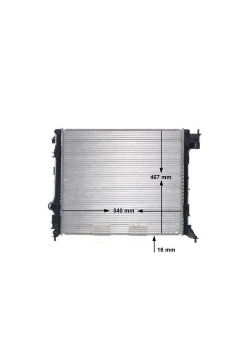 Kühlmittelkühler RENAULT KADJAR 1.2 15-