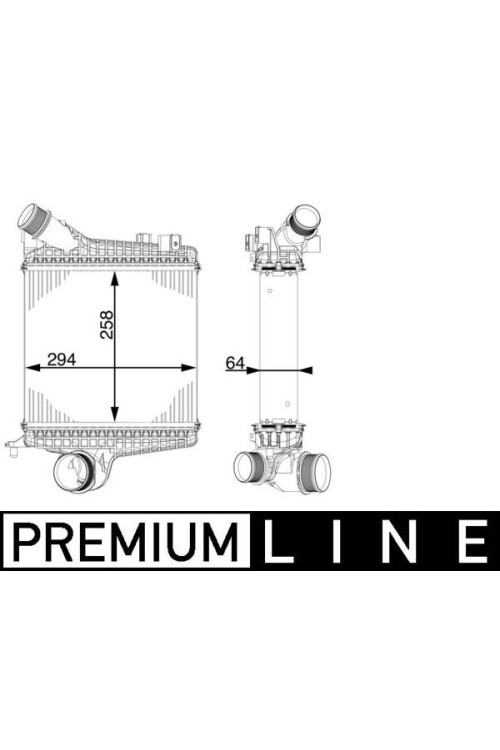 Ladeluftkühler AUDI Q7