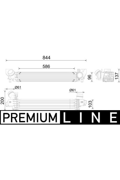 Ladeluftkühler BMW 2 ACTIVE TOURER