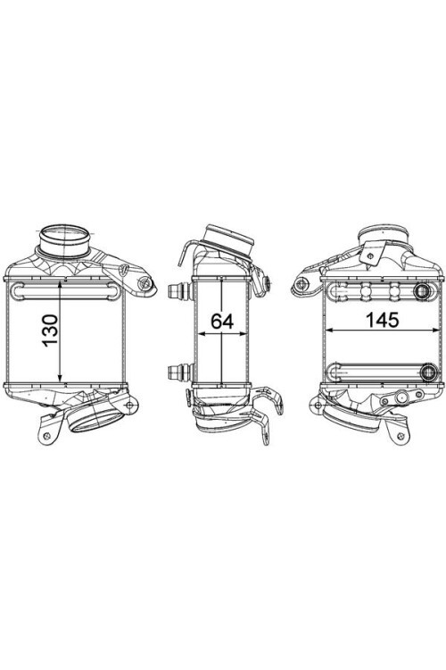 Ladeluftkühler BMW 7 E67