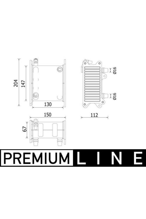 Ladeluftkühler BMW 7 F01.F02.G12