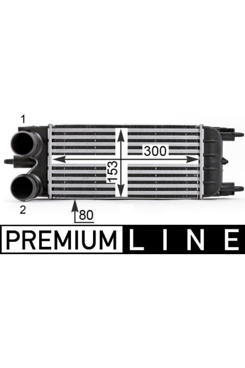 Ladeluftkühler CITROEN C5