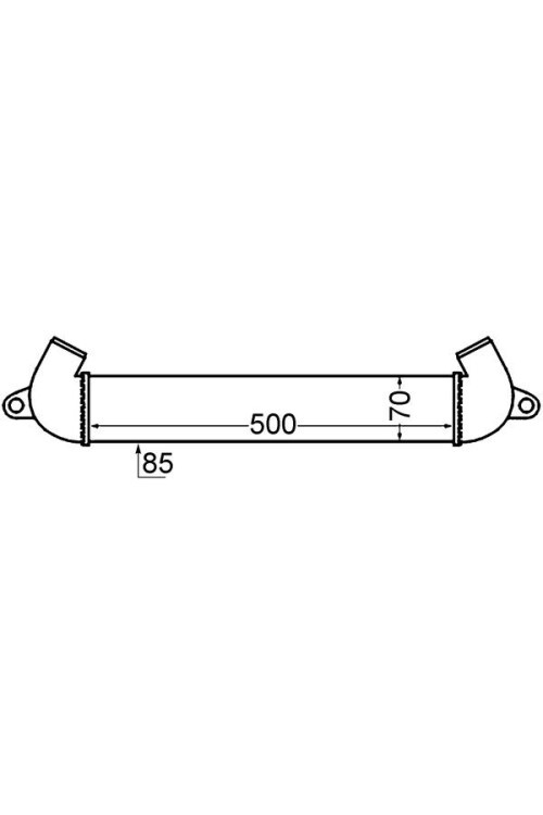 Ladeluftkühler FIAT DOBLO