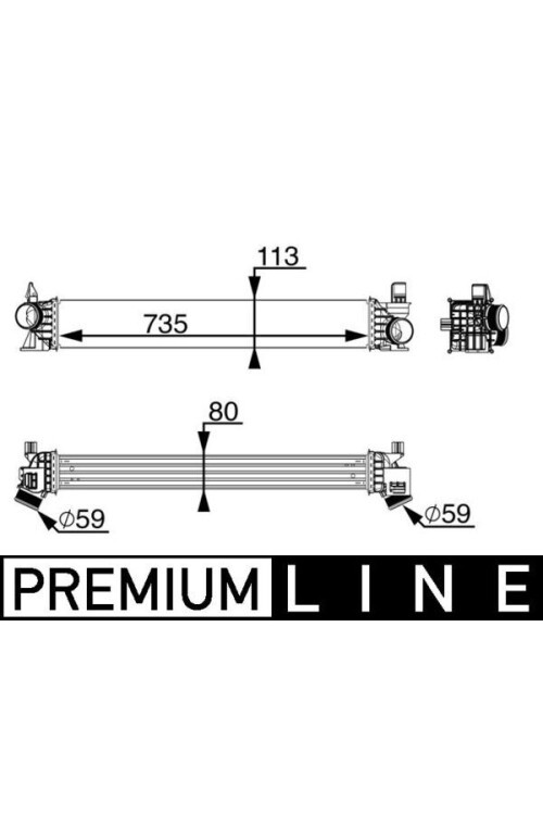 Ladeluftkühler FIAT DUCATO