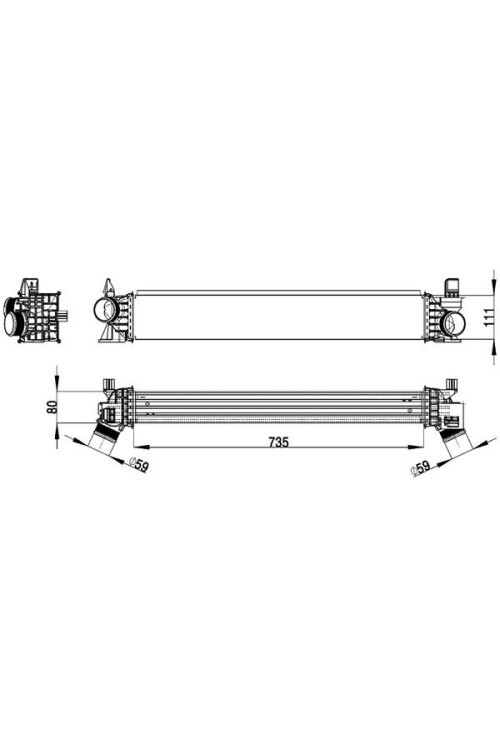 Ladeluftkühler FIAT DUCATO X250