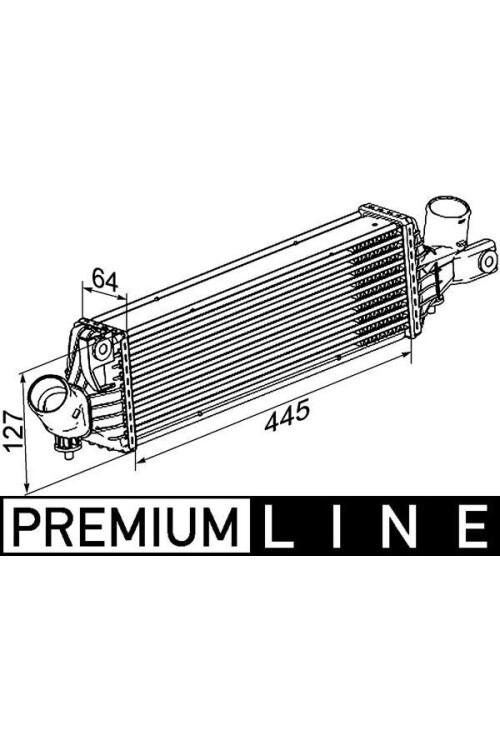 Ladeluftkühler NISSAN PRIMERA