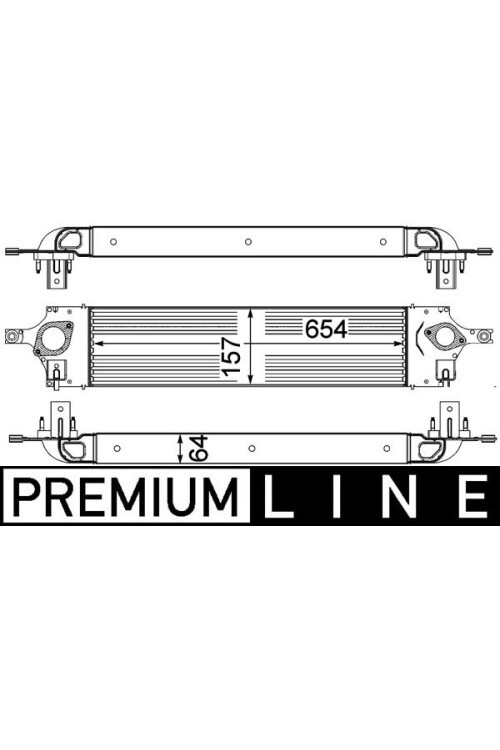 Ladeluftkühler NISSAN X-TRAIL 2.0 dCi