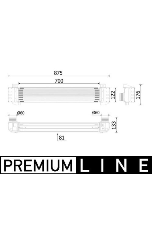 Ladeluftkühler PEUGEOT 308 CC