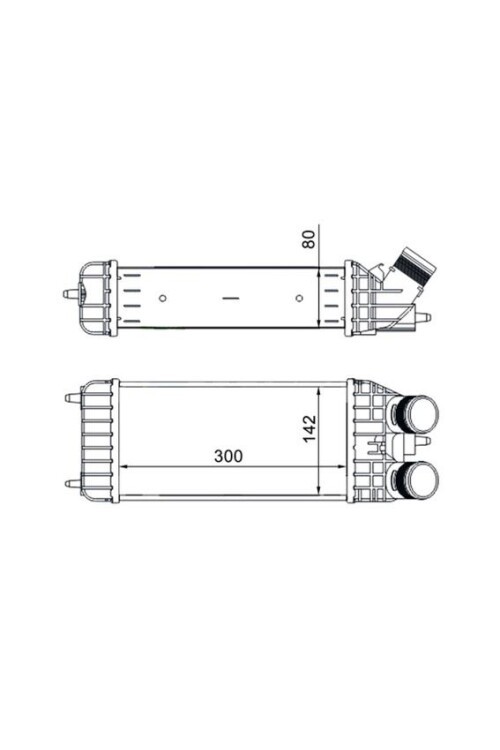 Ladeluftkühler PSA 207 208 2008 DS3 C4