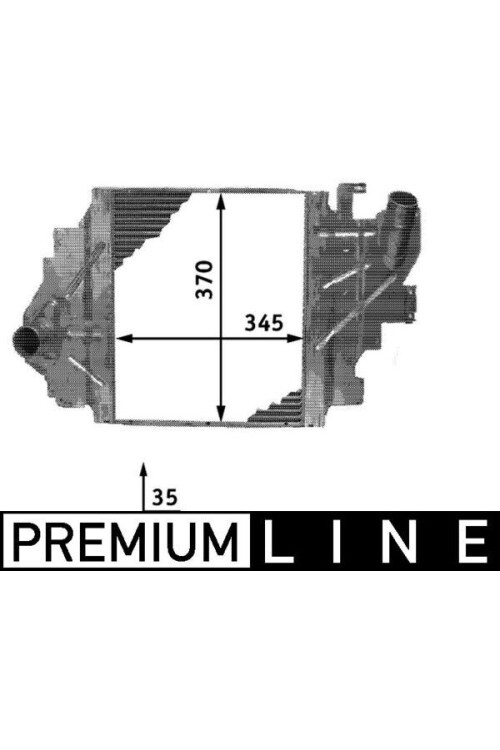 Ladeluftkühler RENAULT CLIO