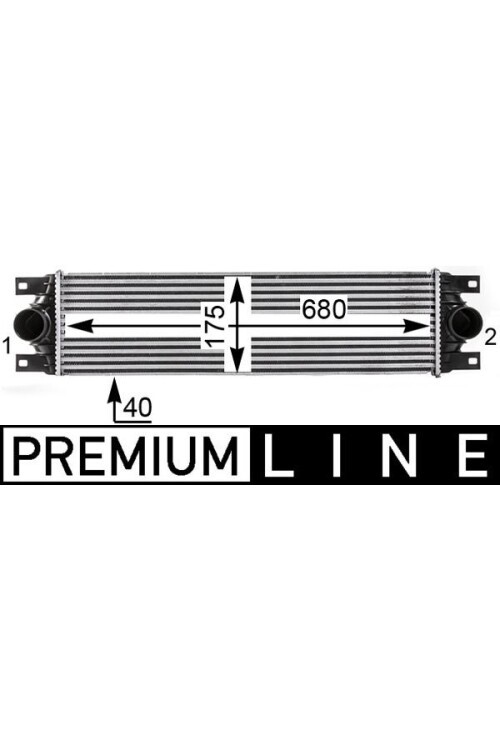 Ladeluftkühler RENAULT MASTER II 97-