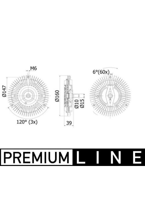 Lüfterkupplung VW LT 28-46 II