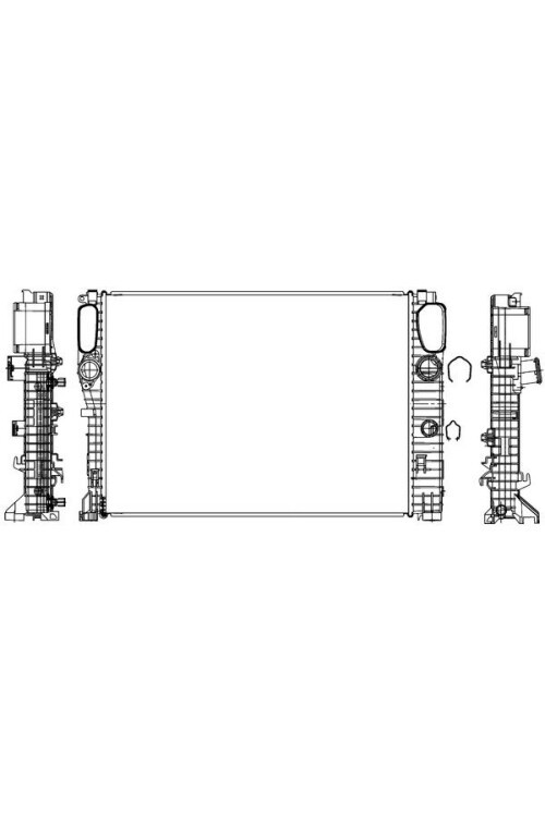 MOTOR SU RADYATORU MERCEDES C219 W211 S211