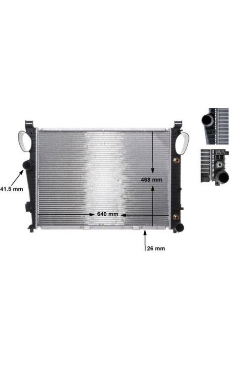 MOTOR SU RADYATORU MERCEDES S-CLASS M112 M272 W220 98>05