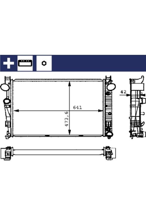 MOTOR SU RADYATORU MERCEDES S-CLASS W220 98>05