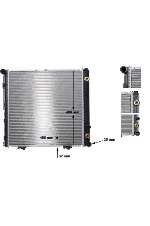 MOTOR SU RADYATORU MERCEDES W124 S124 C124 A124 KLIMALI / OTOMATIK SANZIMAN