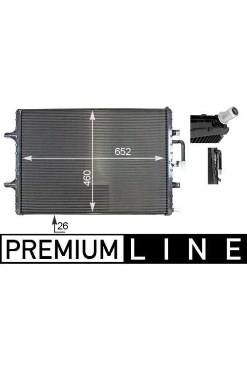 Niedertemperaturkühler AUDI A6 RS