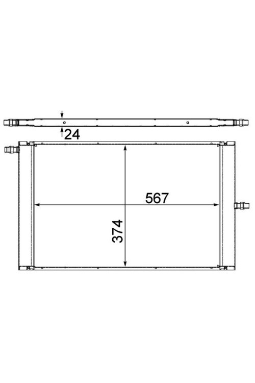 Niedertemperaturkühler RANGE ROVER 10-12 5.0L V8