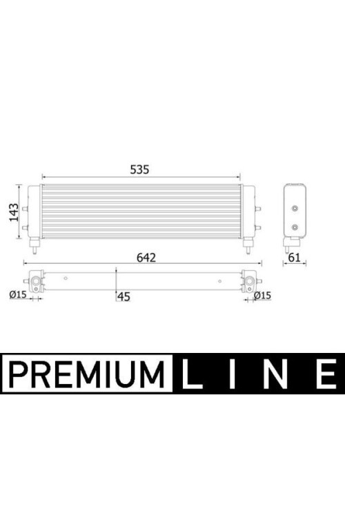Ölkühler BMW 5/6/8 F10.F13.G15
