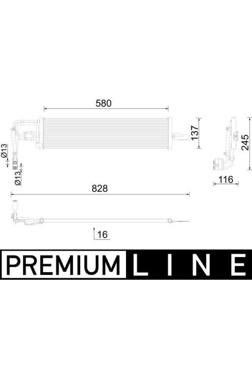 Ölkühler OPEL ASTRA-K 1.6