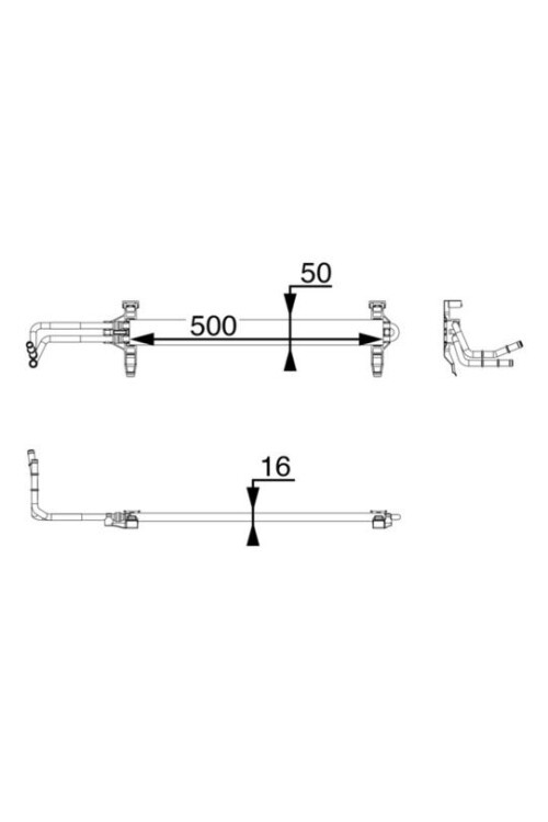 Ölkühler PORSCHE PANAMERA