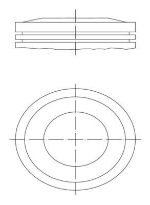PİSTON COMPLETE 81.01 MM AUDI